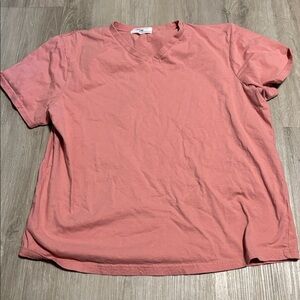 Urban Heritage Pink Everyday V-Neck Tee